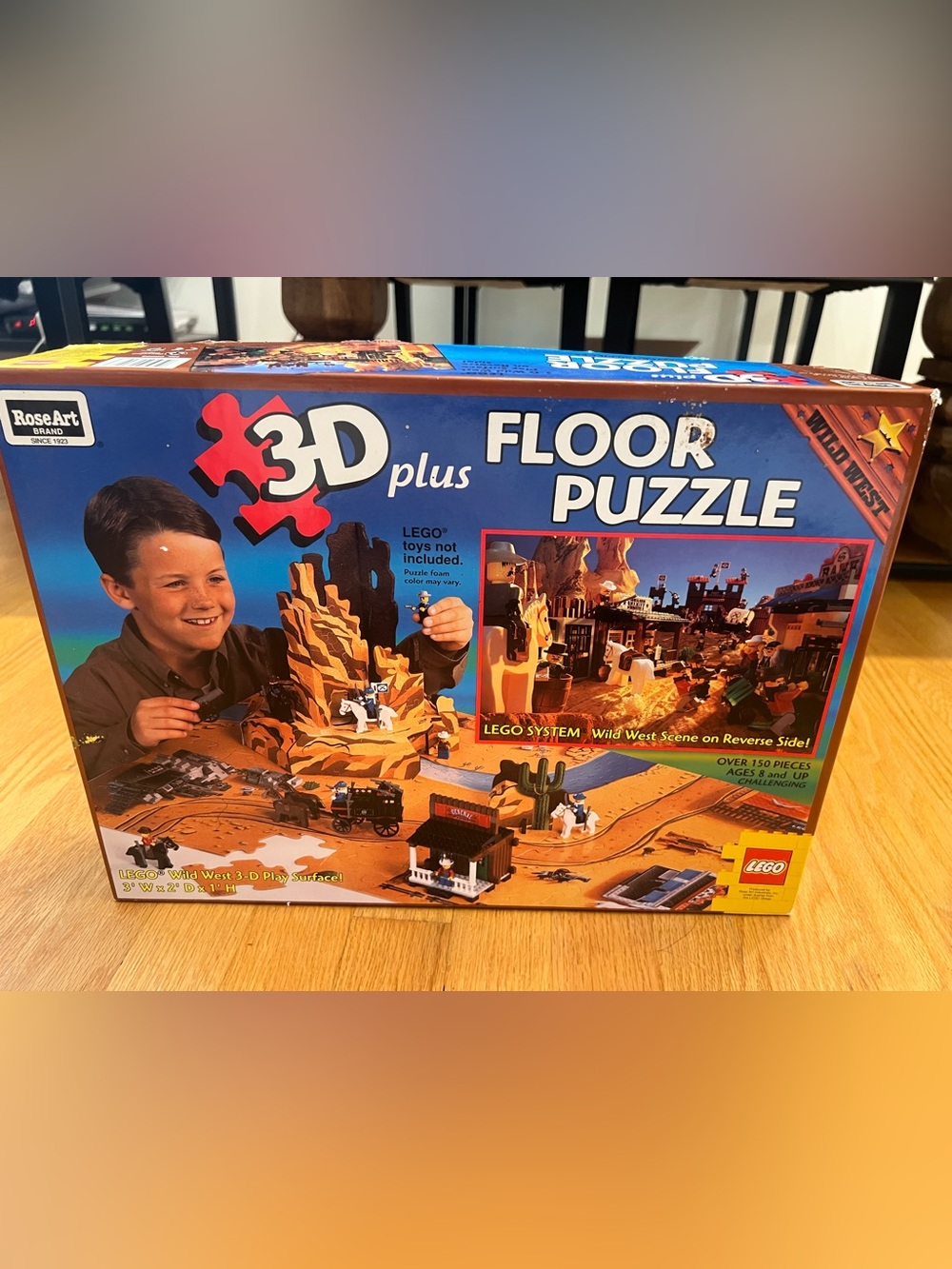 LEGO RoseArt LEGO 3D Plus Floor Puzzle Wild West RoseArt Wild West